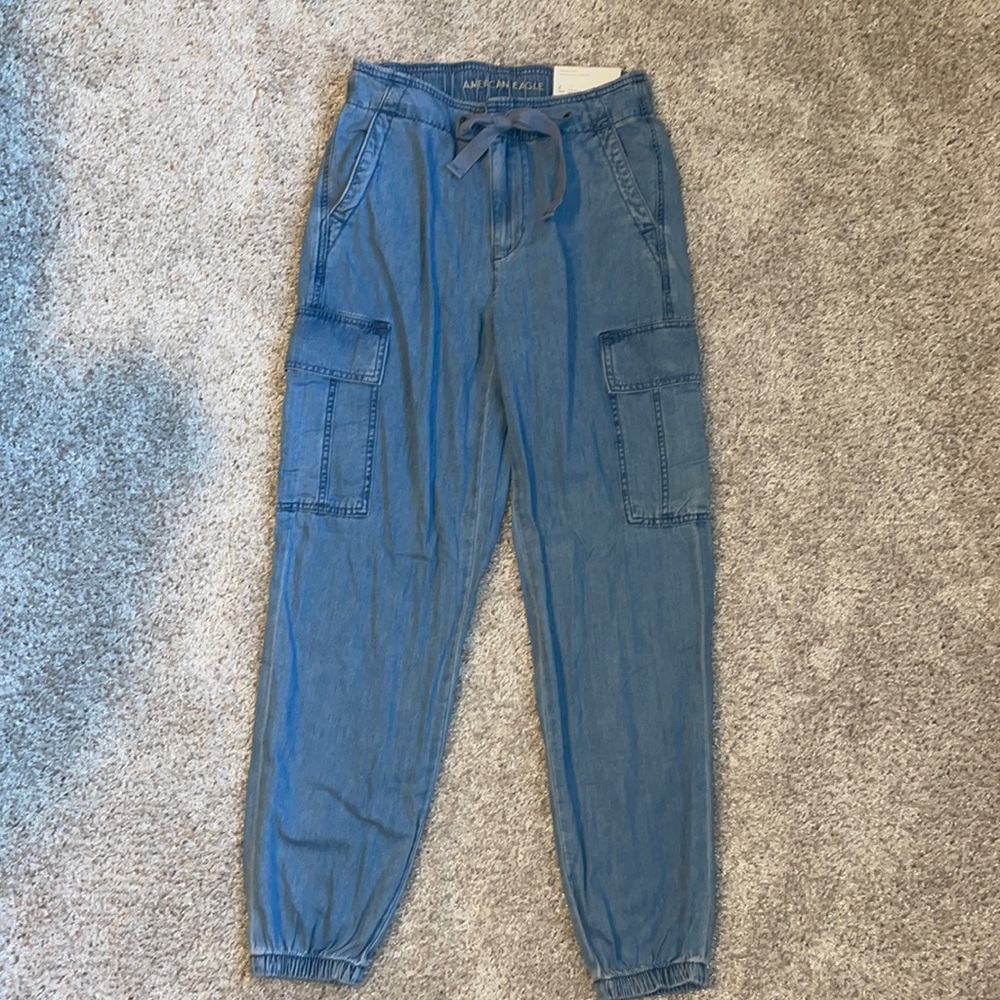 American Eagle Baggy Mom Joggers Size 2
